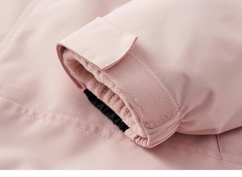 Aurélie – Damen Softshelljacke mit Kapuze – Rosa