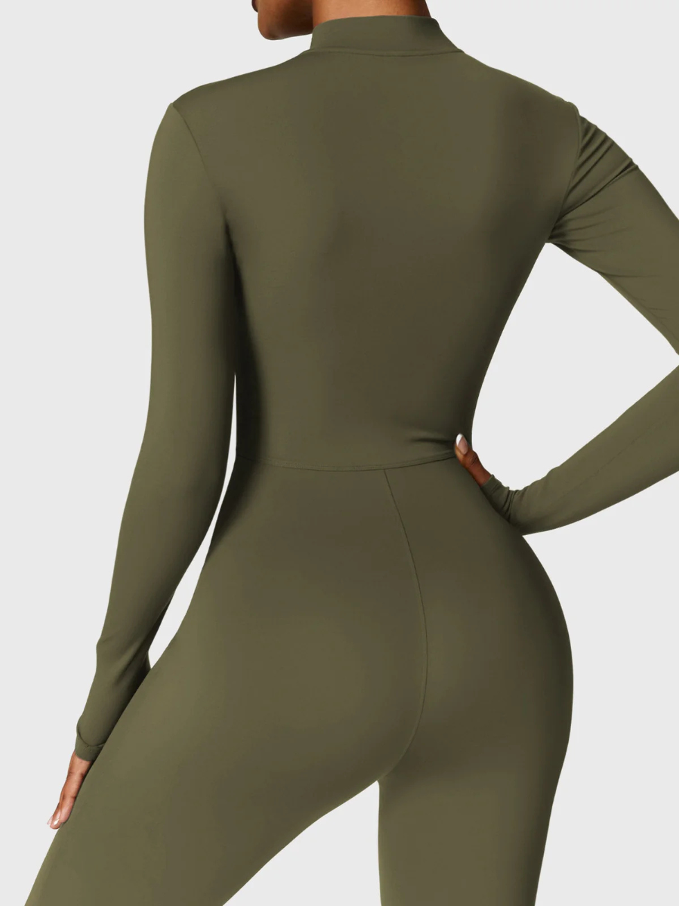 ZAYA - Nahtloser Sculpting Bodysuit - Grün