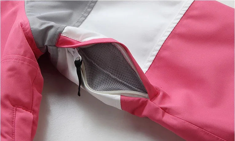 Robin – Unisex Skianzug (Jacke + Hose) – Rosa