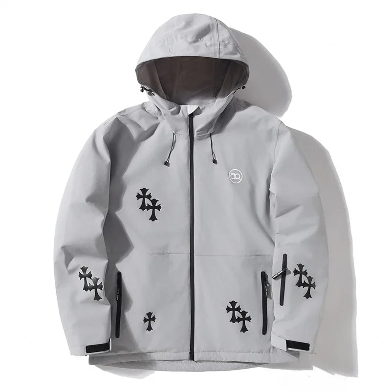 Arya – Damen Skianzug (Jacke + Hose) – Polyester - Grau