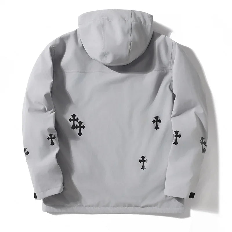 Arya – Damen Skianzug (Jacke + Hose) – Polyester - Grau