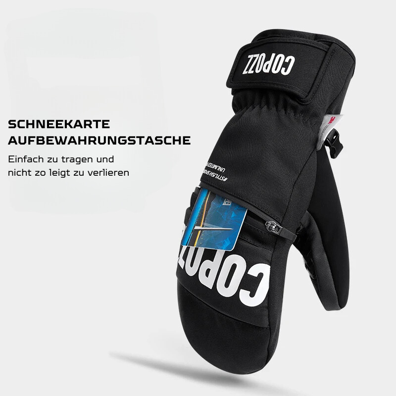 COPOZZ - Wasserdichte Winterhandschuhe - Hellblau