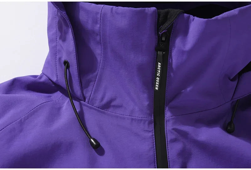 Elisa – Damen Skianzug (Jacke + Hose) – Lila