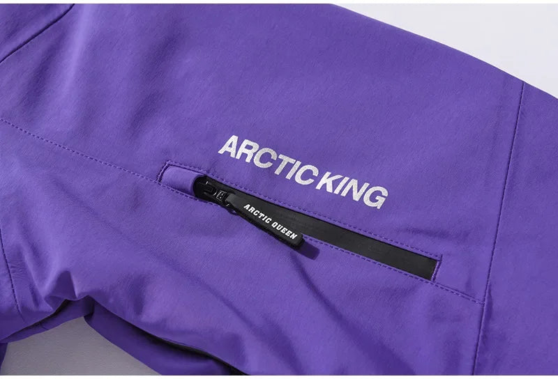 Elisa – Damen Skianzug (Jacke + Hose) – Lila