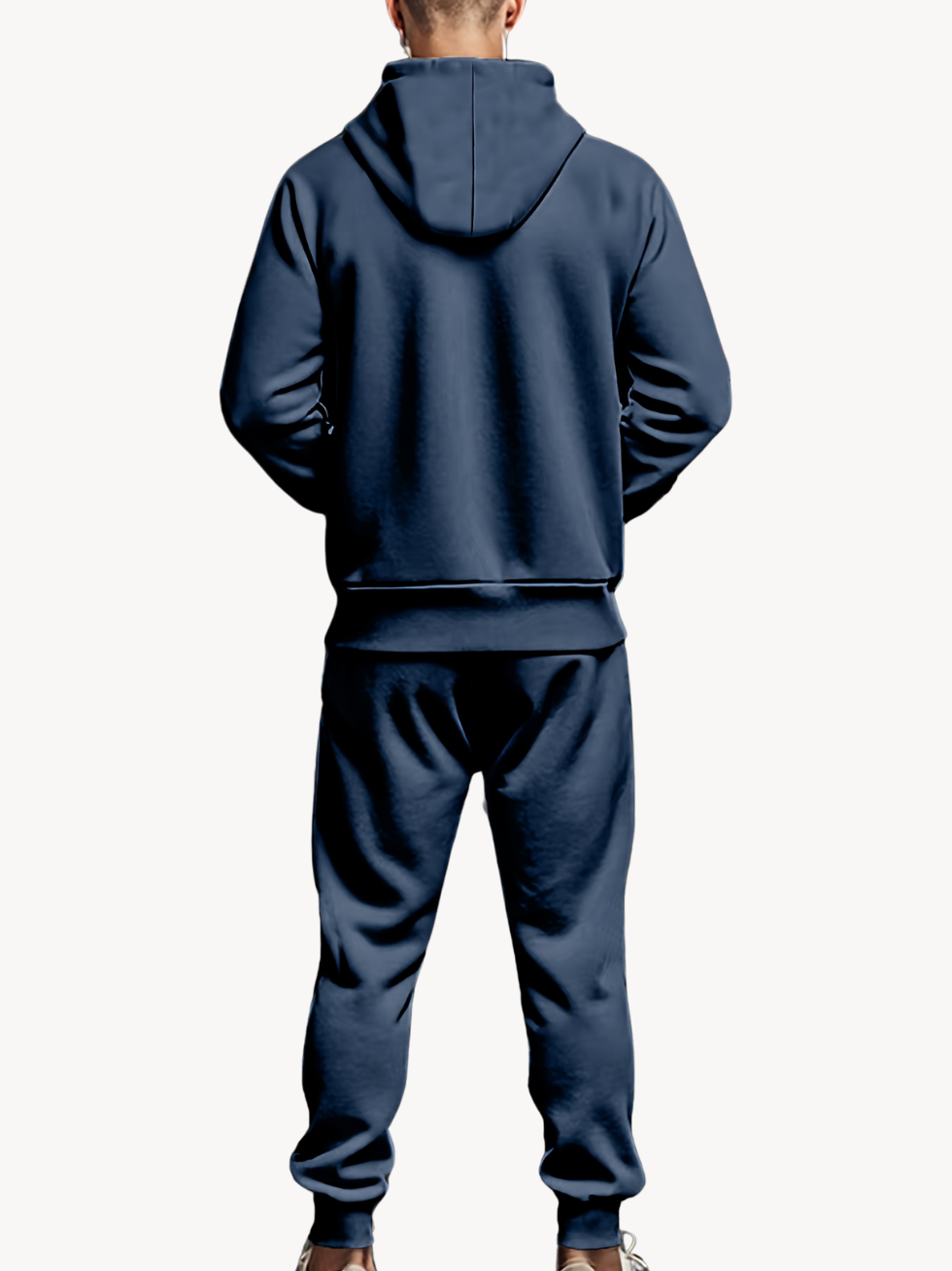 HUGO – Herren Sport- und Freizeitset mit Hoodie und Jogginghose - Marineblau