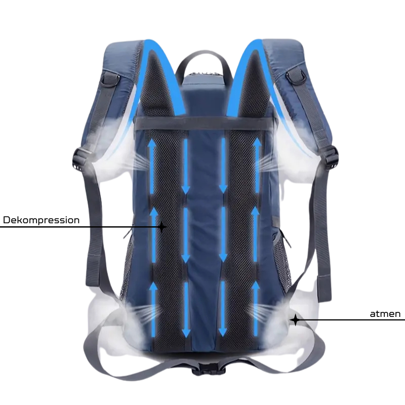 FREE KNIGHT - Wasserdichter Skirucksack - Rosa