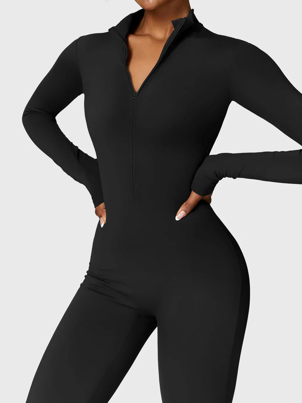 ZAYA - Nahtloser Sculpting Bodysuit - Schwarz