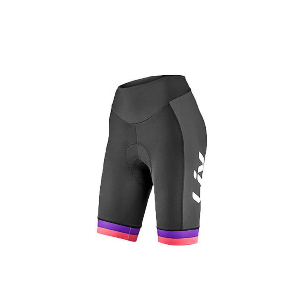 Auriane – Sommerliches Radset für Damen in Schwarz und Violett