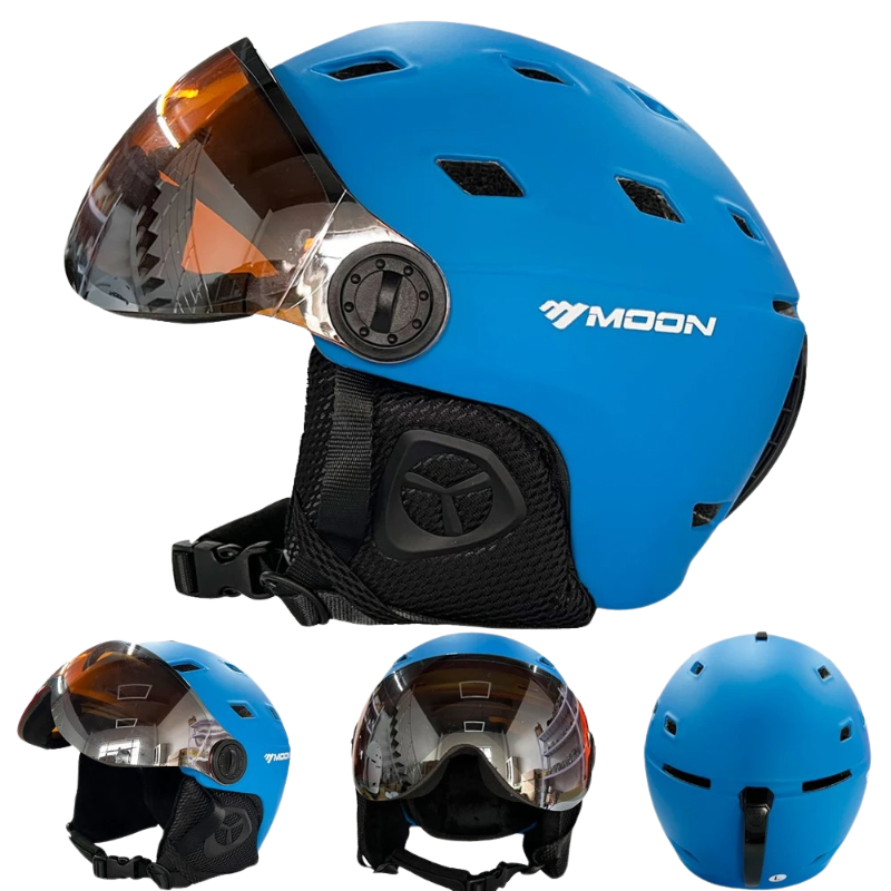 MOON – Premium - Skihelm - Blau