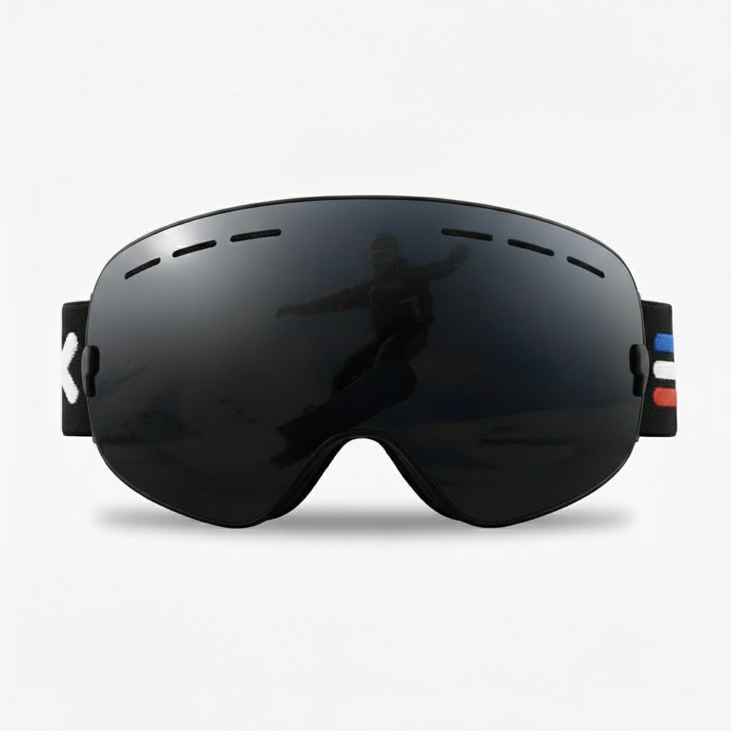 ELAX Dualclear Skibrille - Schwarz