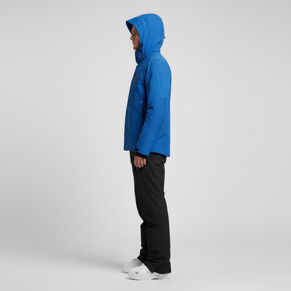 SNOWDREAM – Premium Ski-Jacke und Skihose Set - Blau