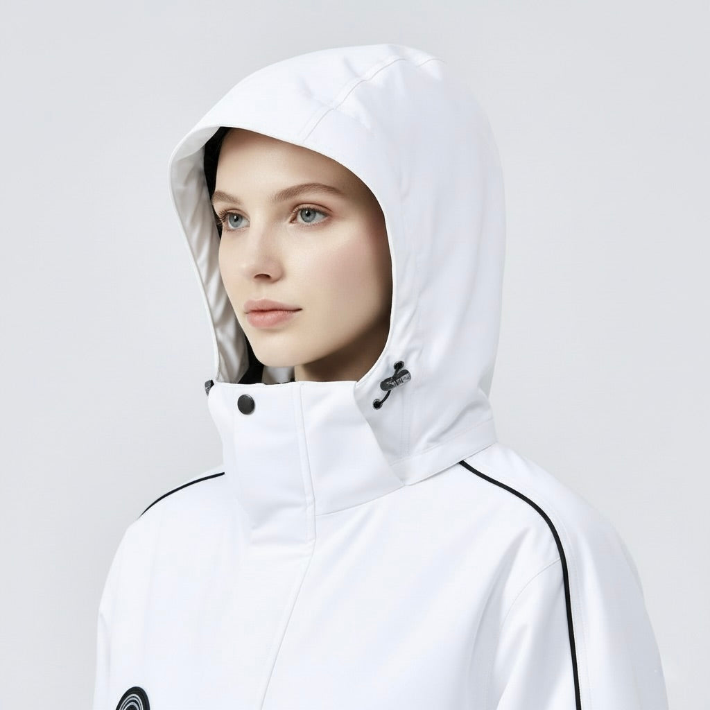 Alex – Unisex Skianzug Set – Weiß