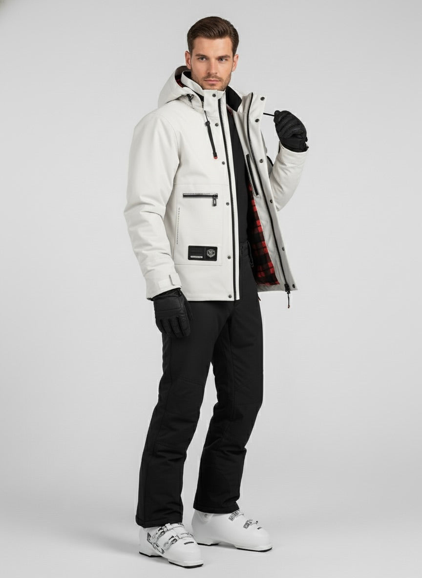 LEDUNTINO - Herren Wasserdichte Outdoor-Jacke