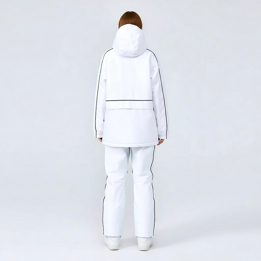 Alex – Unisex Skianzug Set – Weiß