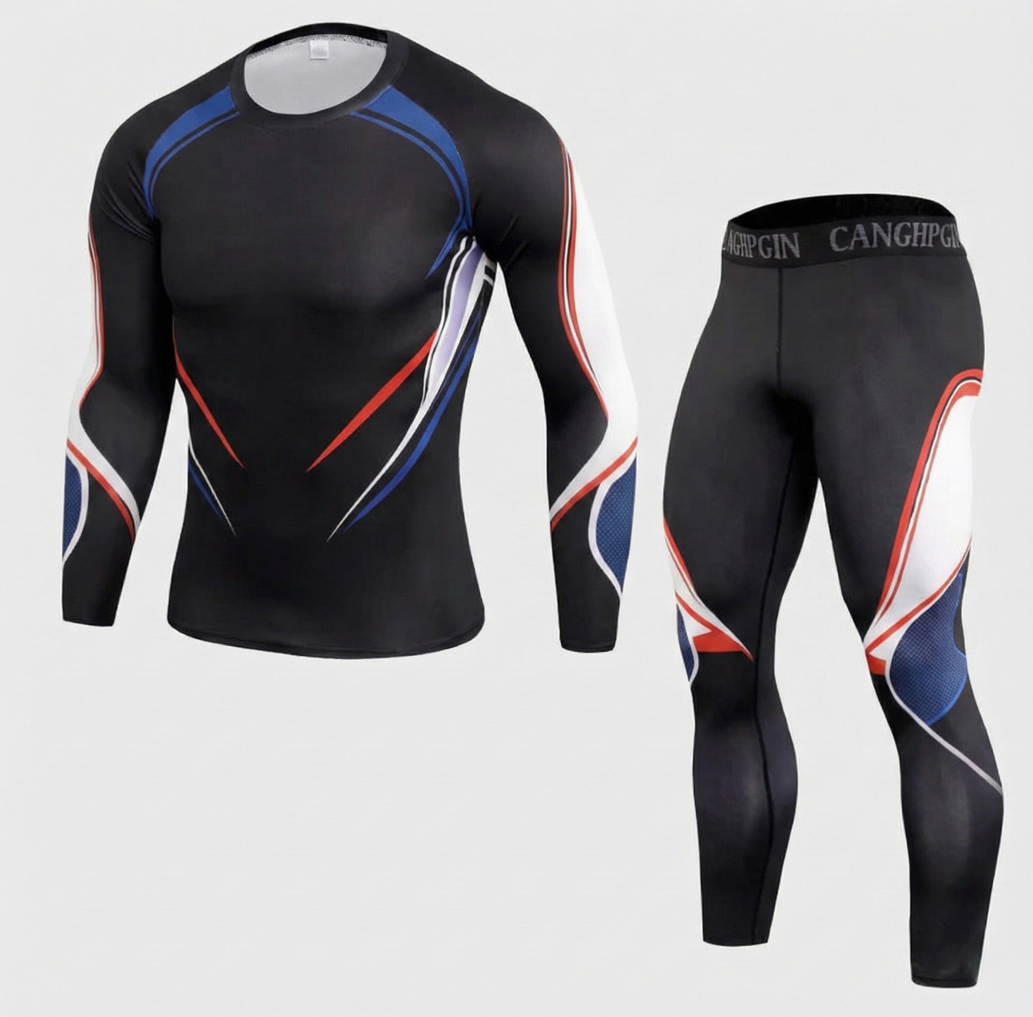 CAILAOBAN - Premium Thermo-Unterwäsche - Schwarz