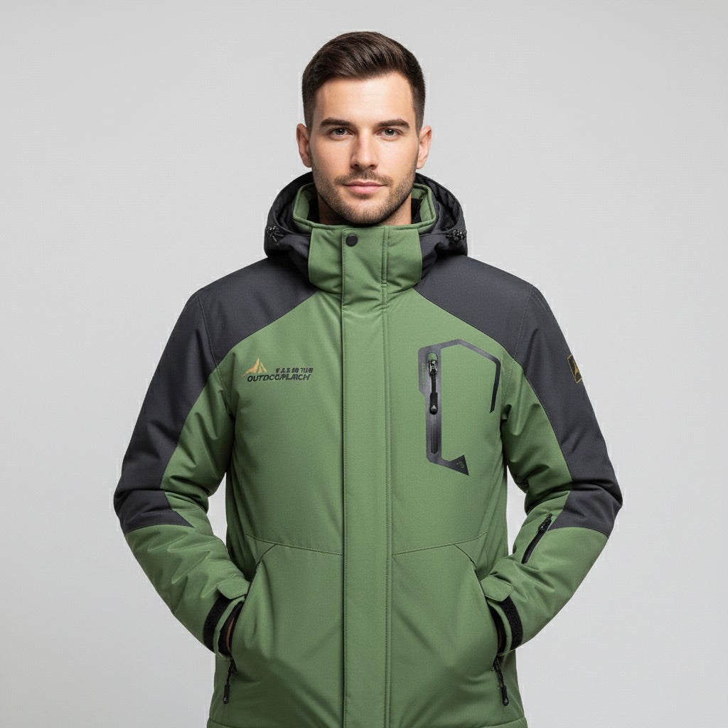 OUTDOOR JACKET – Ski-Jacke und Skihose Set - Grün