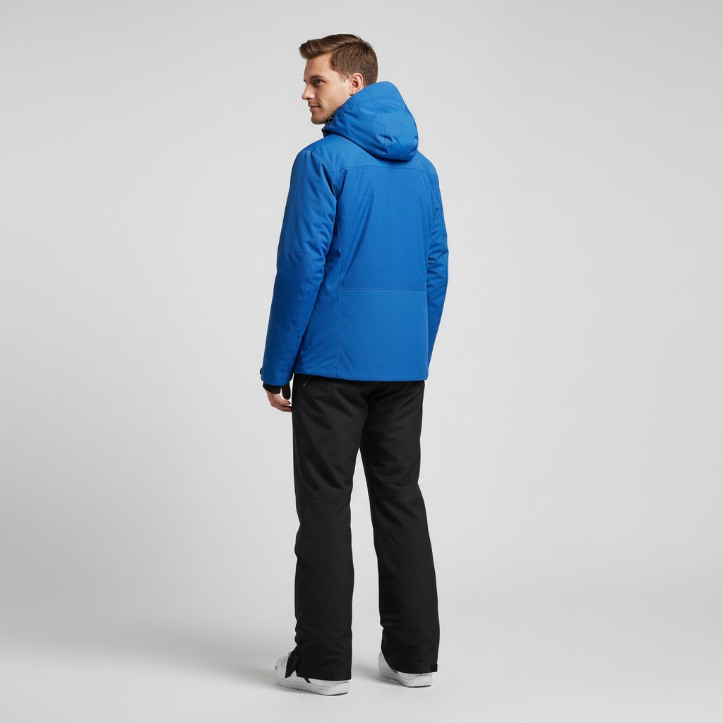 SNOWDREAM – Premium Ski-Jacke und Skihose Set - Blau