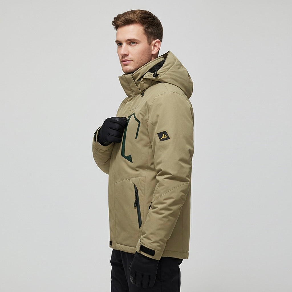 OUTDOOR JACKET – Ski-Jacke und Skihose Set - Beige