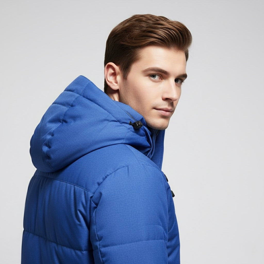 DOWN FKOW – Ski-Jacke und Skihose Set - Blau