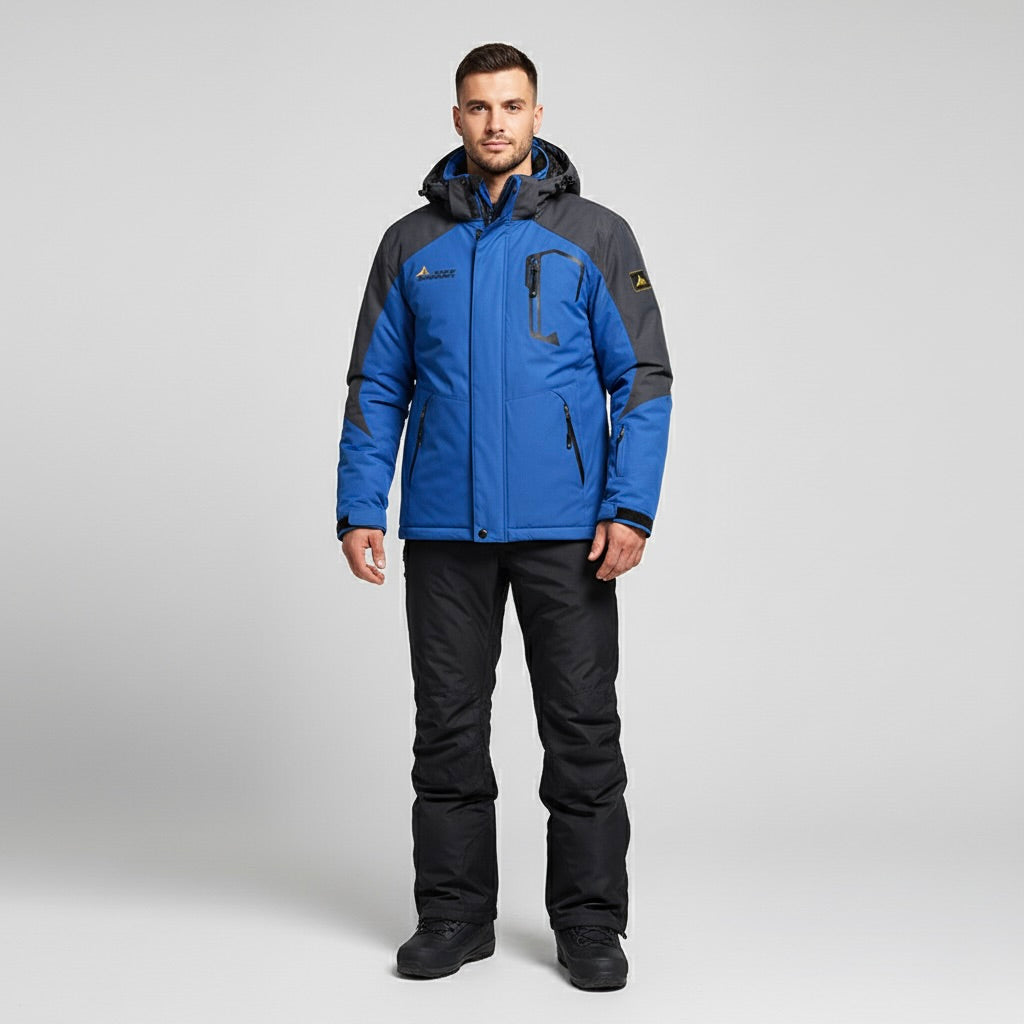 OUTDOOR JACKET – Ski-Jacke und Skihose Set - Blau