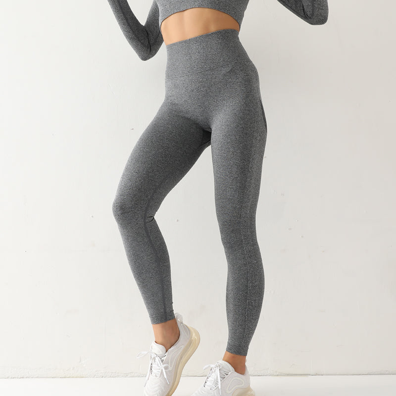 NYRA – Perfect Scrunch Leggings für eine schmeichelhafte Silhouette - Grau
