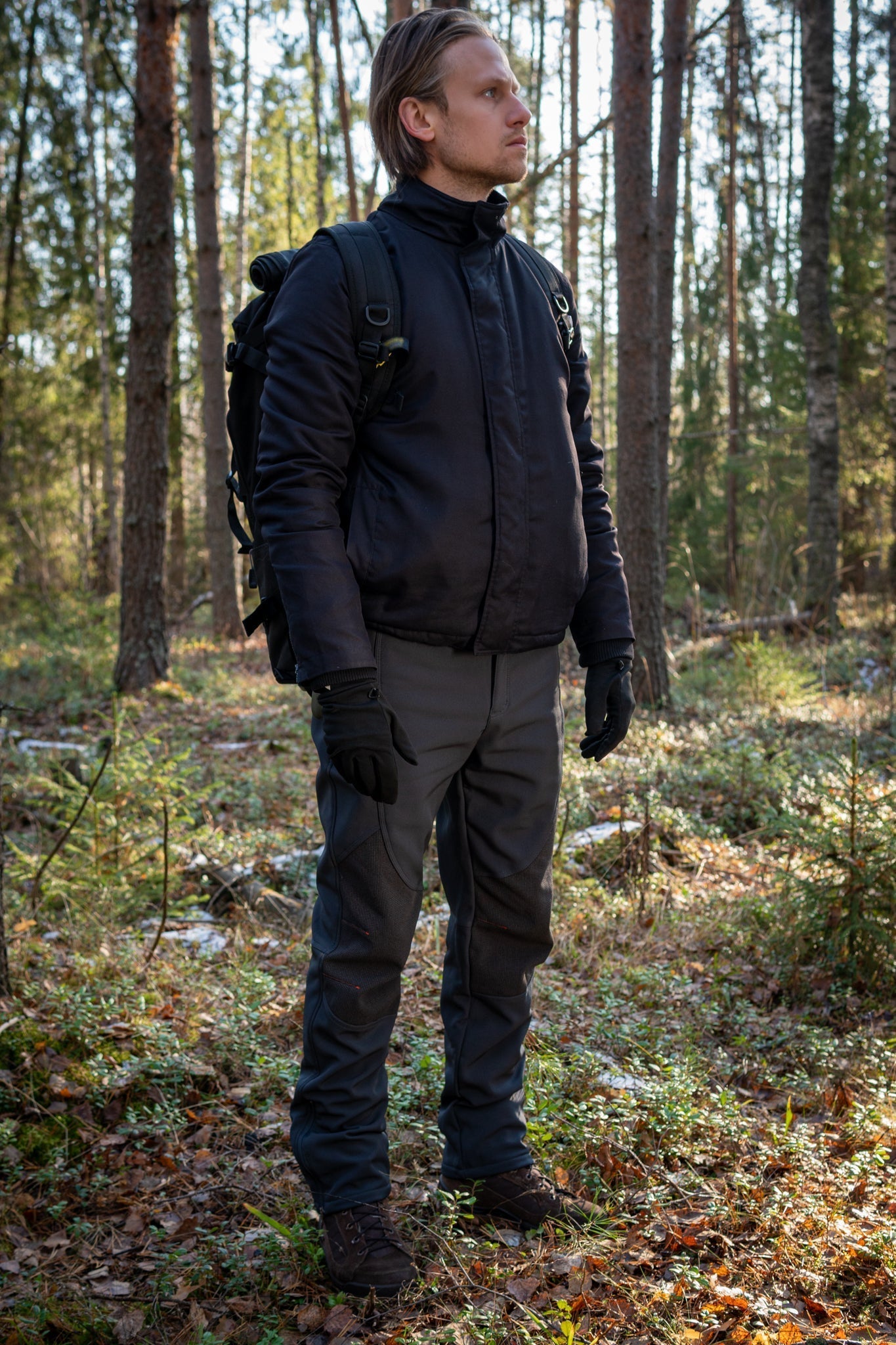 Alpenwear StormGuard™ – Wasserdichte Wanderhose für jedes Abenteuer - Schwarz