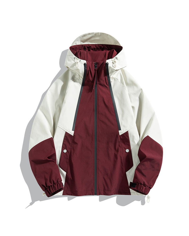 Alpenwear RainShield™ – Wasserdichte Outdoor-Jacke - Schwarz