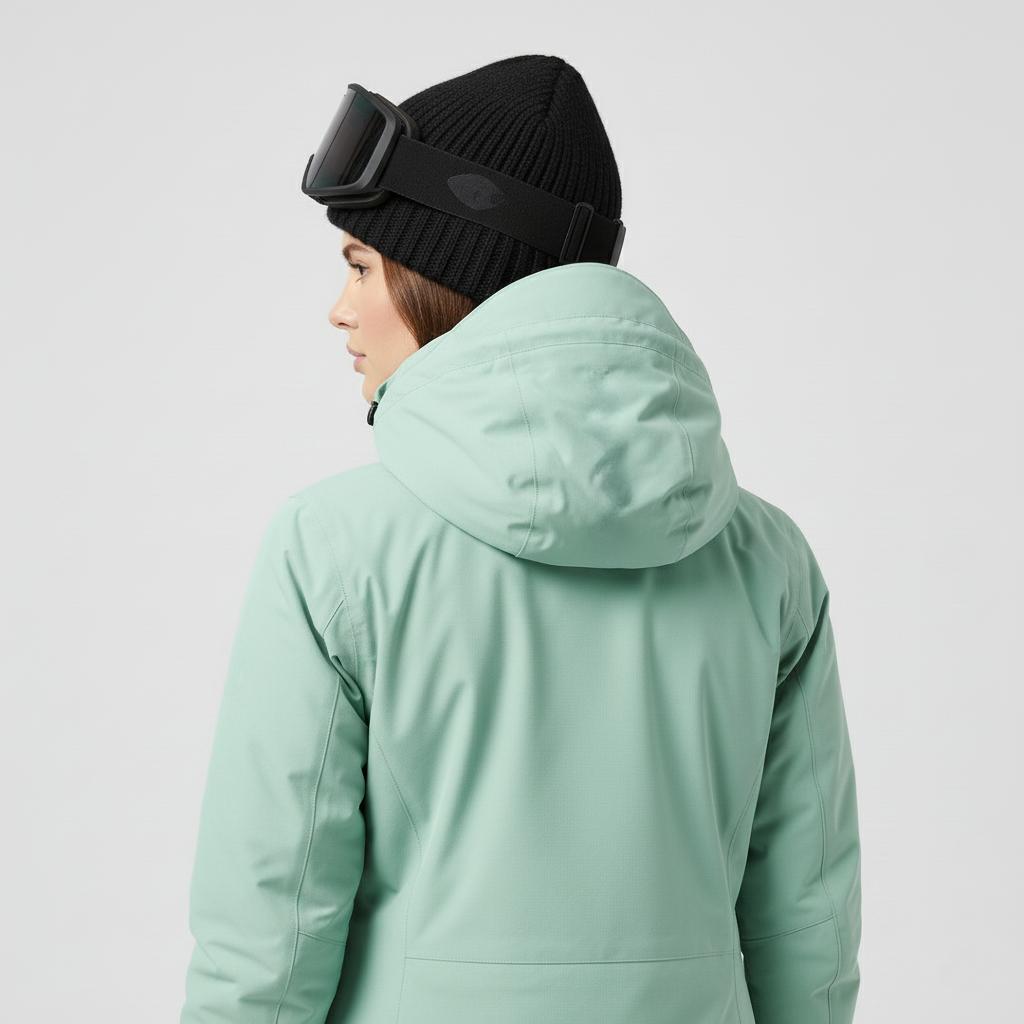 OUTDOOR  – Ski-Jacke und Skihose Set - Grün - Schwarz