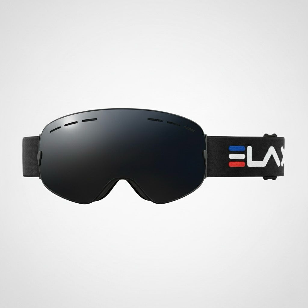 ELAX Dualclear Skibrille - Schwarz