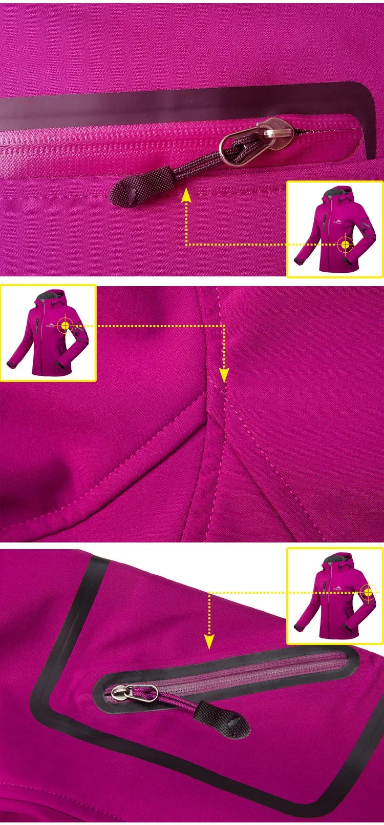 Élise – Damen Softshelljacke – Polyester