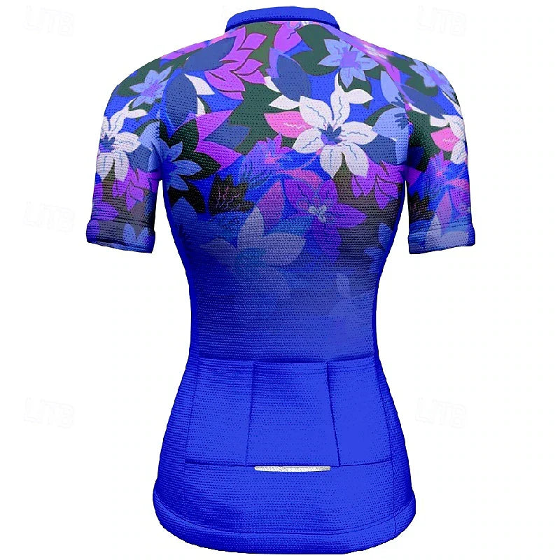 Fleur Fahrradtrikot – Feminin, Atmungsaktiv &amp; Sommerleicht
