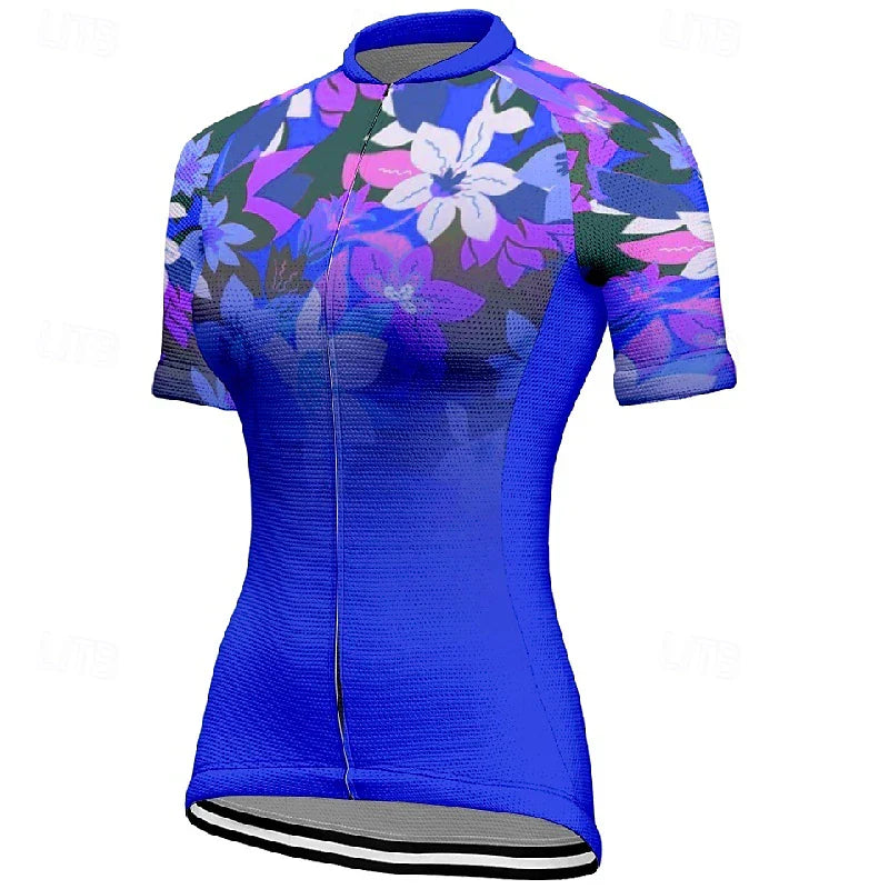 Fleur Fahrradtrikot – Feminin, Atmungsaktiv &amp; Sommerleicht
