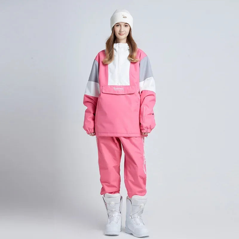 Robin – Unisex Skianzug (Jacke + Hose) – Rosa