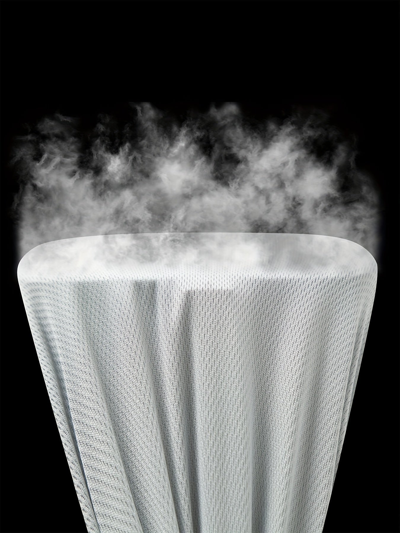 OLIVIER – Ärmelloses Kapuzen-T-Shirt für Herren aus schnelltrocknendem Funktionsstoff - Grau