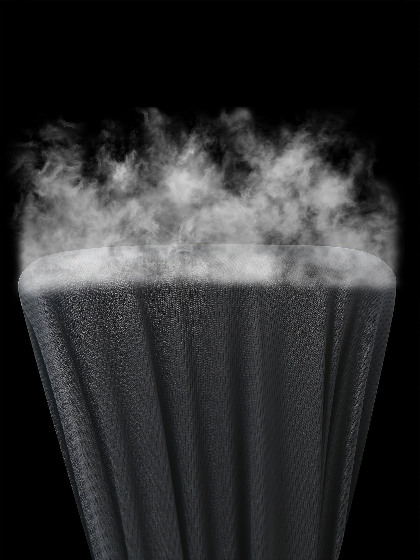 OLIVIER – Ärmelloses Kapuzen-T-Shirt für Herren aus schnelltrocknendem Funktionsstoff - Schwarz