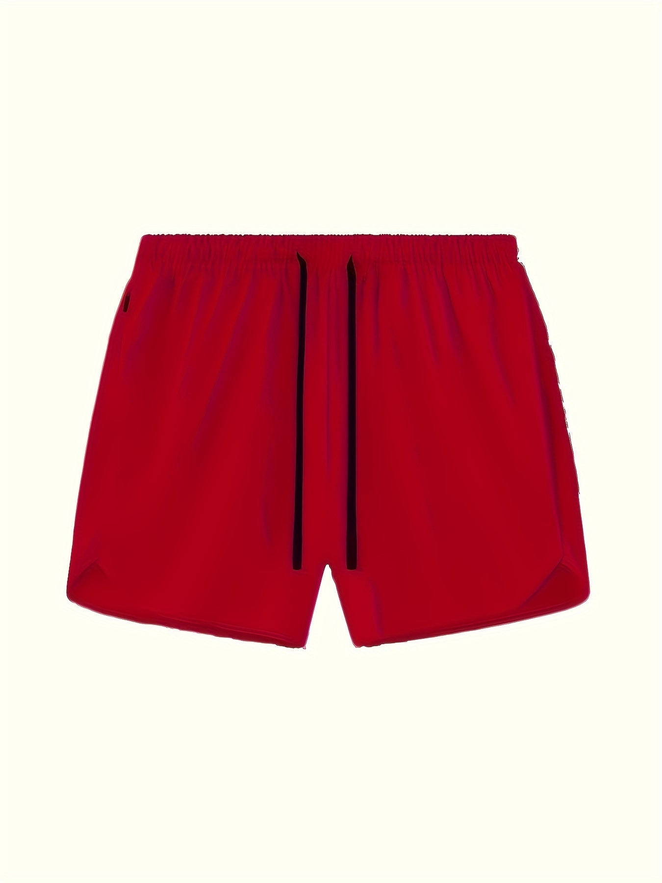 BENOÎT – Herren Sportshorts Sommer Schnell Trocknend - Rot