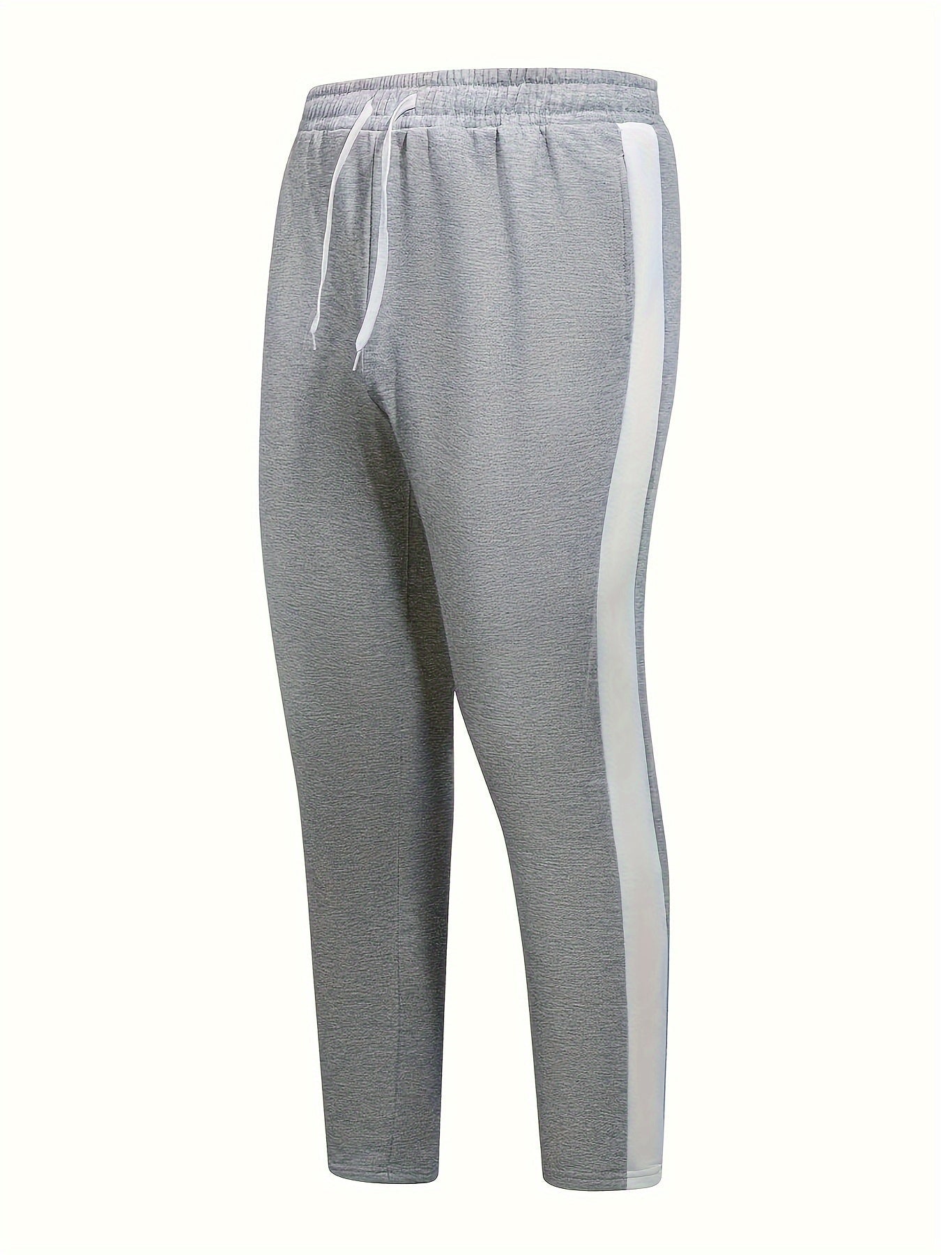 DARCY – Herren Sport-Set im Patchwork-Design mit Reißverschlussjacke - Grau