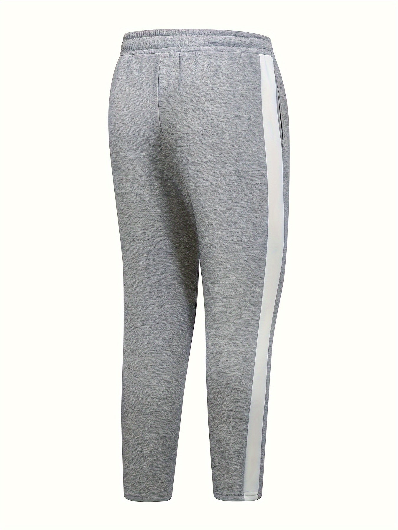 DARCY – Herren Sport-Set im Patchwork-Design mit Reißverschlussjacke - Grau