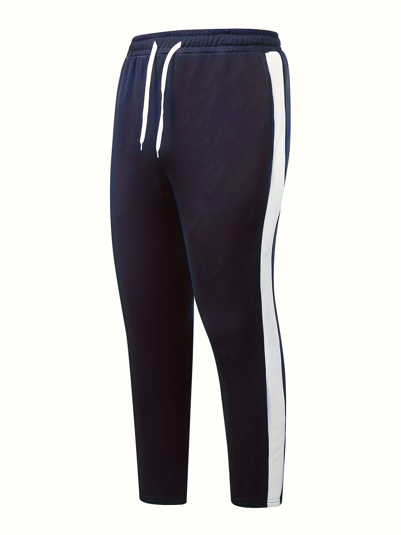 DARCY – Herren Sport-Set im Patchwork-Design mit Reißverschlussjacke - Marineblau