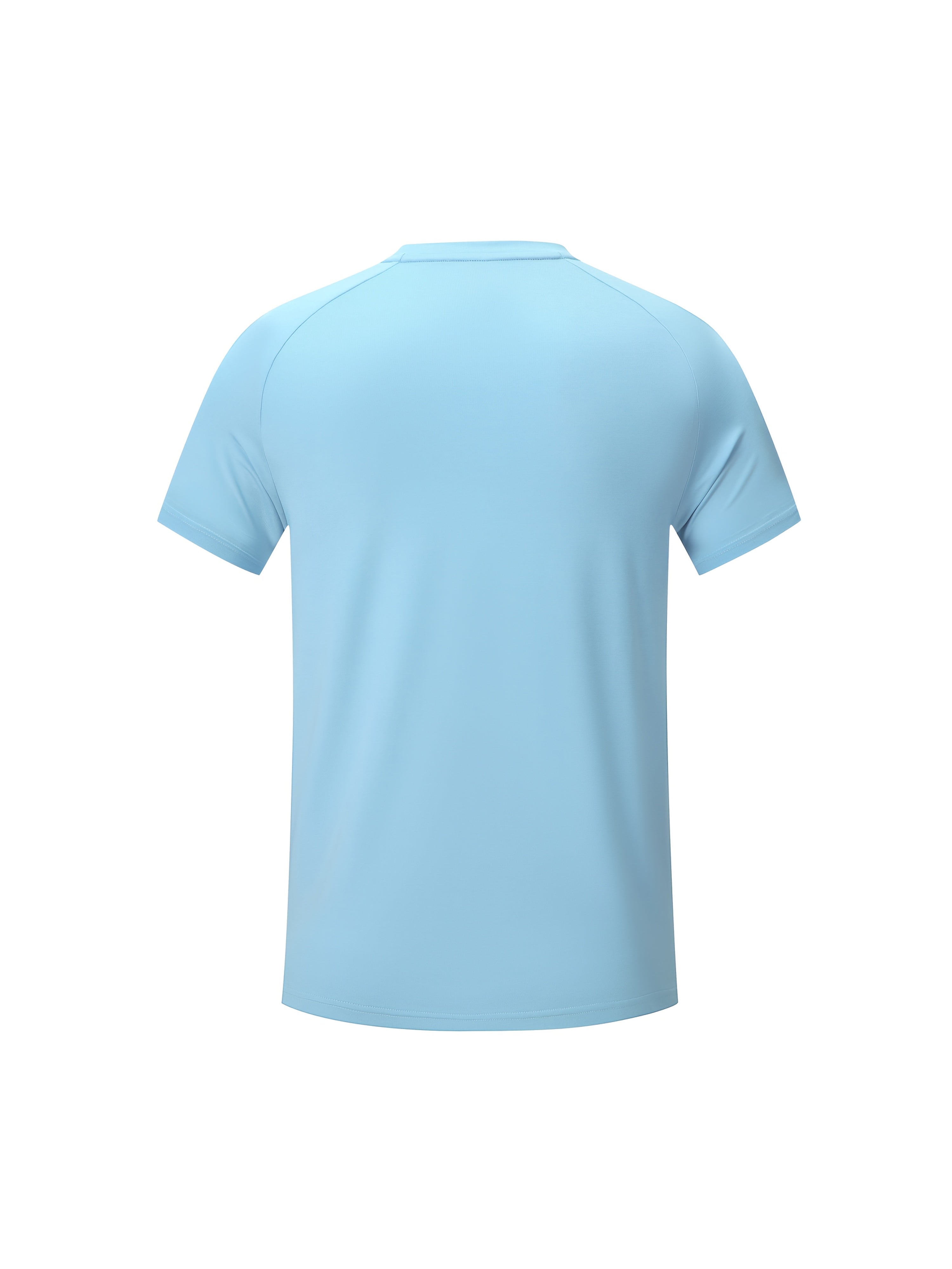 ANTOINE – Kurzarm Herren-T-Shirt mit Rundhalsausschnitt und Stretch-Komfort - Hellblau