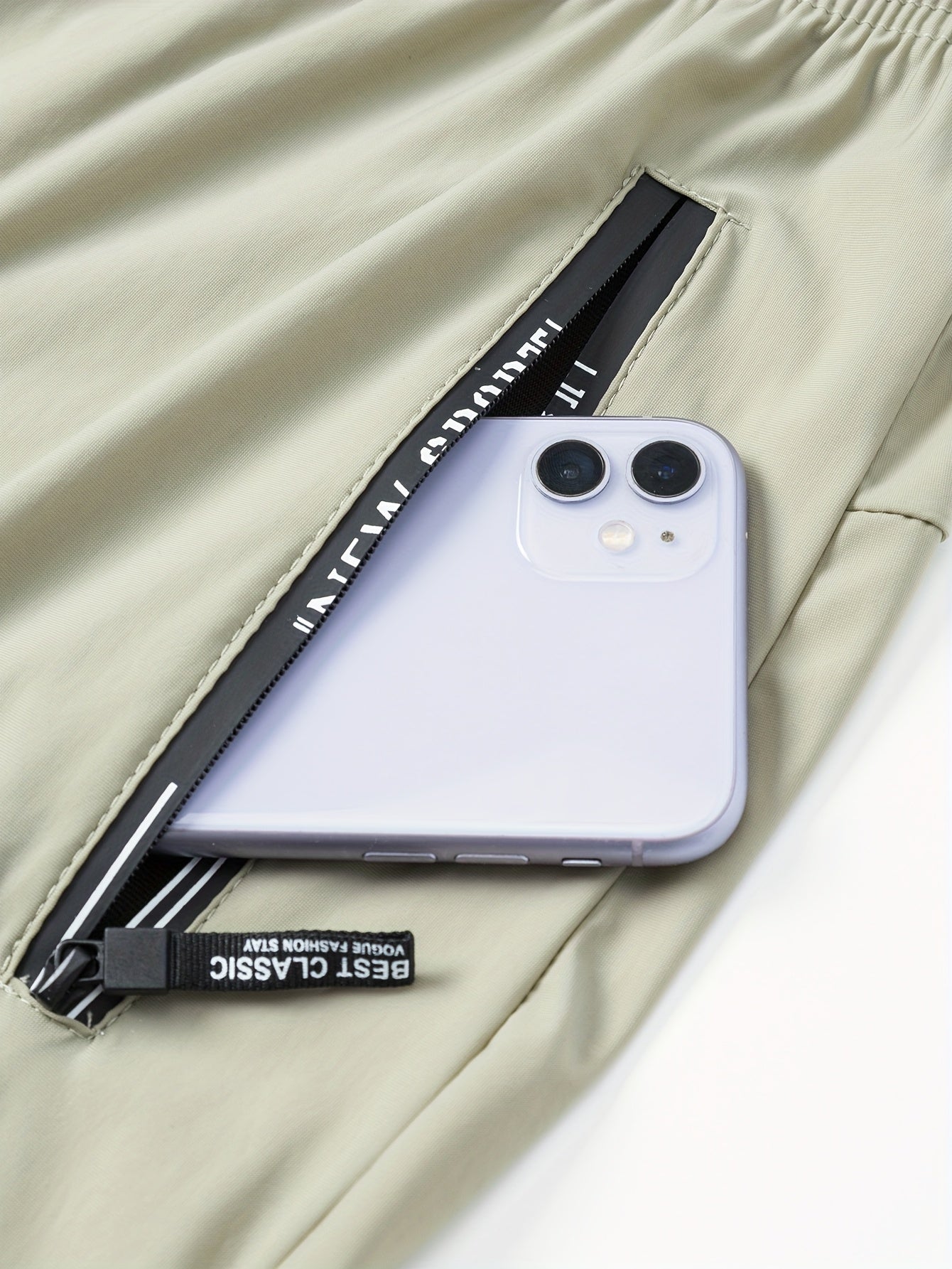 SÉBASTIEN – Lichtgewicht & Atmungsaktive Sporthose für Herren - Khaki