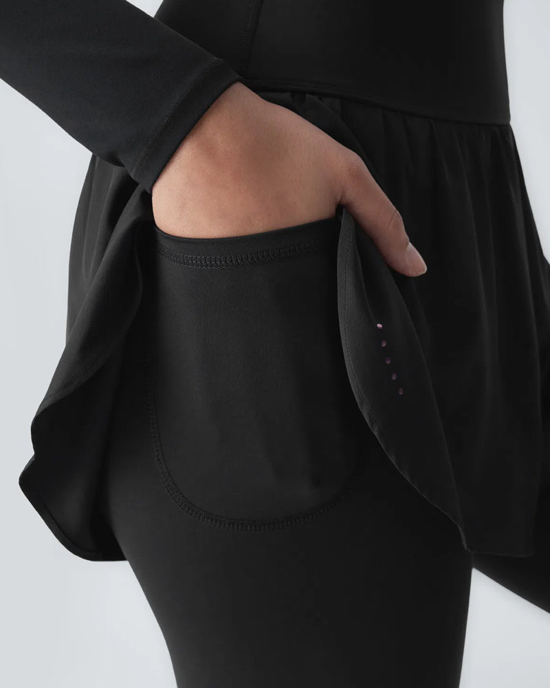 FIORA - Skirt Pants – Hochtaillierte Yoga-Leggings mit Rock