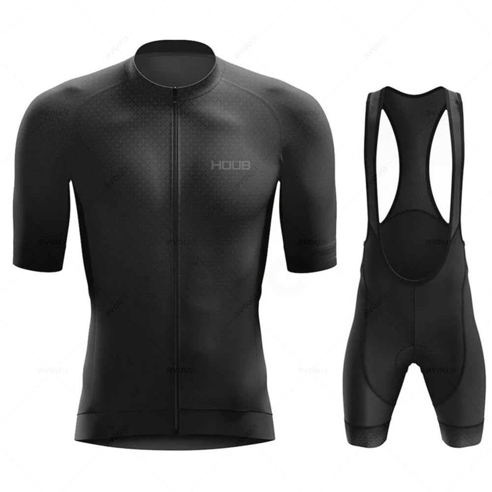 Matéo Fahrradtrikot-Set – Herren Sommer-Set mit 19D GEL-Polster