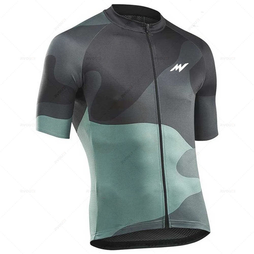 Émile Fahrradtrikot-Set – Herren Trikot & Radhose mit 19D GEL-Polster