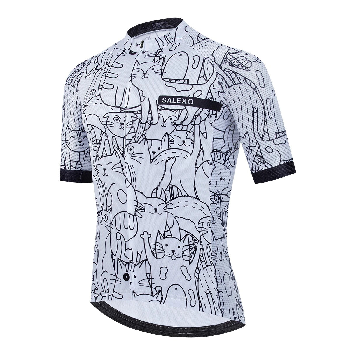 Bastien Fahrradtrikot-Set – Herren Sommer-Set mit 19D Gel-Polster und Anti-Rutsch-Design