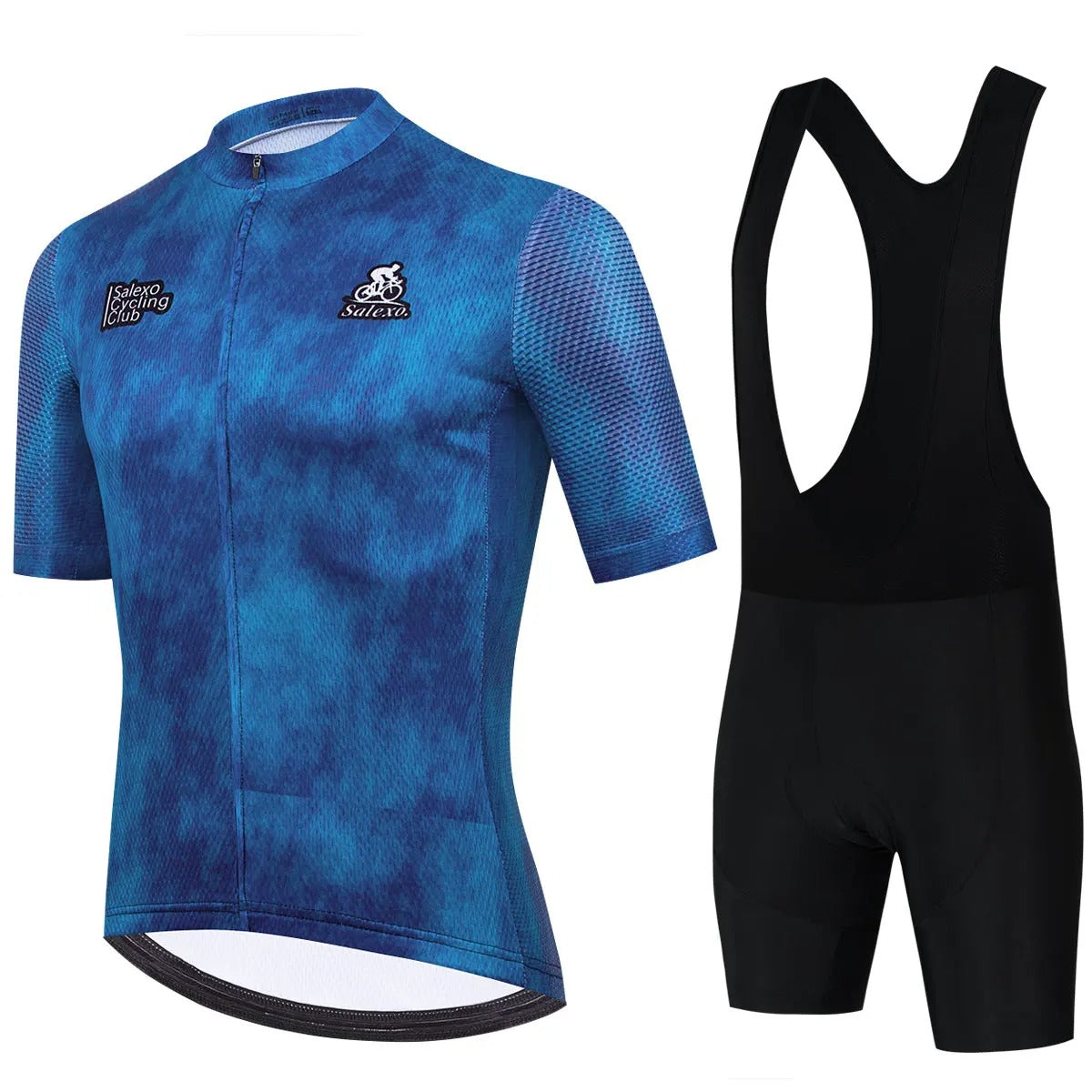 Nico Fahrradtrikot-Set – Herren Sommer-Set mit 19D Gel-Polster und Anti-Rutsch-Hose