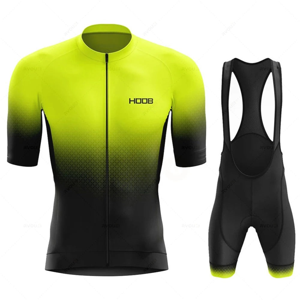 Matéo Fahrradtrikot-Set – Herren Sommer-Set mit 19D GEL-Polster